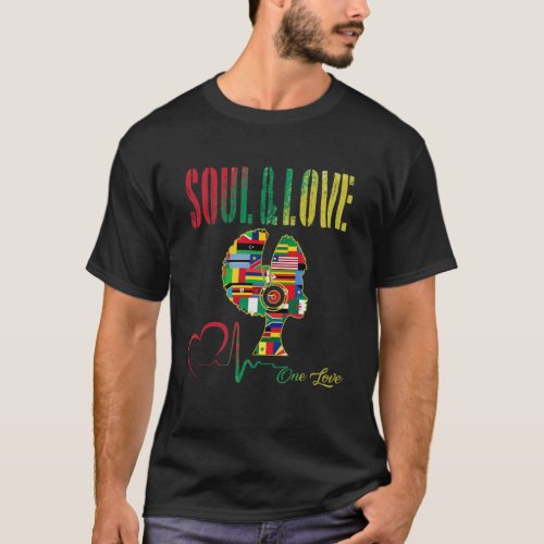 70s Funk Afro Soul Boogie Dance Love Train Funky P T_Shirt