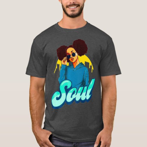 70S Funk Soul Shirt Vintage Disco Retro Afro