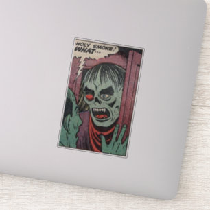 70s Golden age Horror vintage comics Sticker