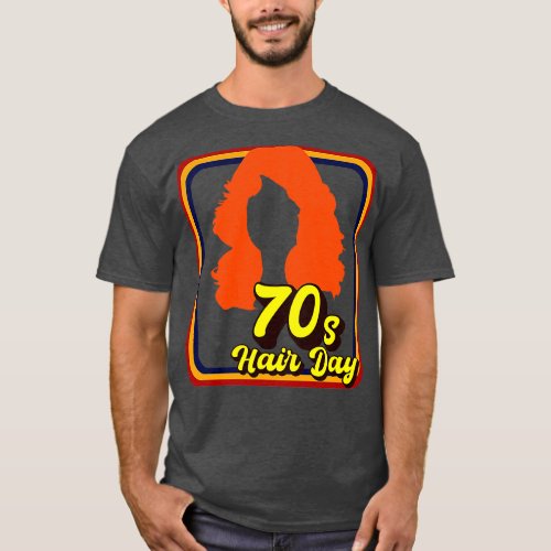 70s Hair Day Redhead T_Shirt