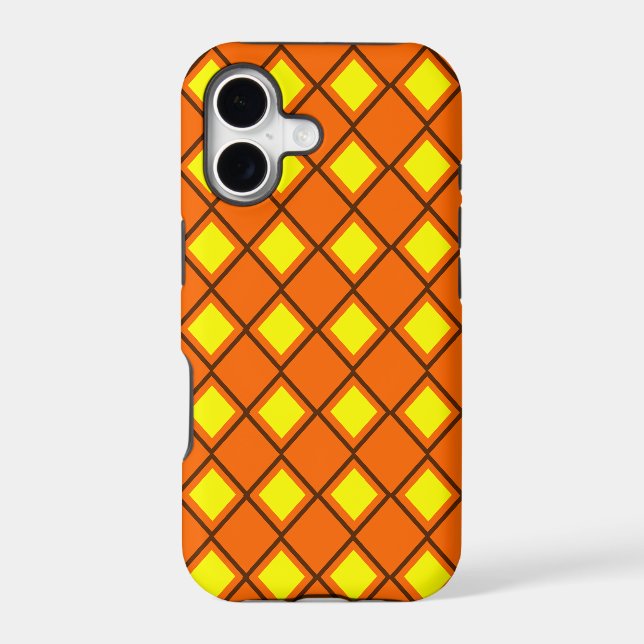 70s Harlequin Iphone Case (Back)