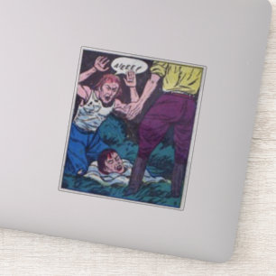 70s Horror vintage comics for comic book lovers Sticker