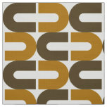 70s Mod and Retro broken oval pattern Fabric