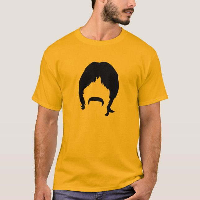 70s Mustache T-Shirt (Front)