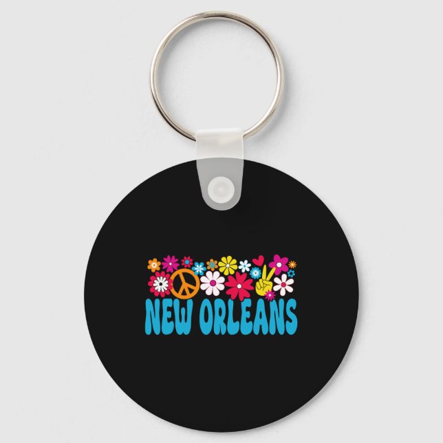70s New Orleans  Keychain (Front)