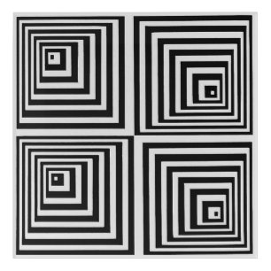 70s Op Art Acrylic Print