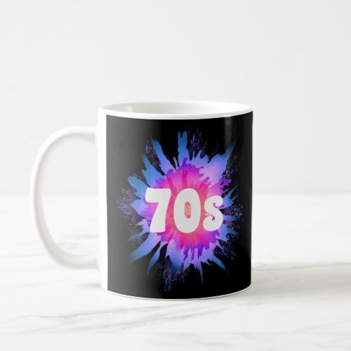 70s Party Retro Outfit Cool Seventies  Coffee Mug