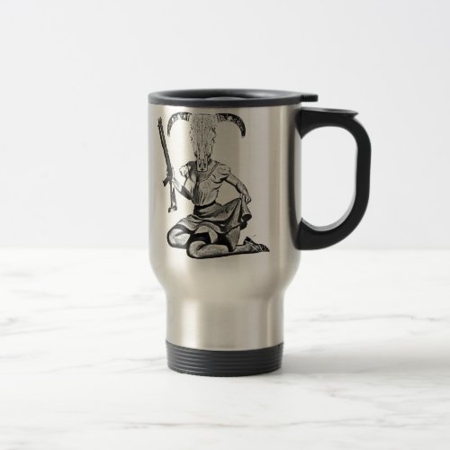 70s pin_up skull travel mug