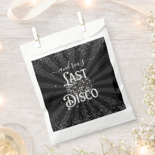 70s Retro Bachelorette Party Weekend Last Disco Favor Bag