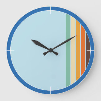 70s Retro Colourful Wall Clock for any Room