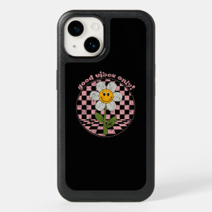 70's Retro Daisy Good Vibes Only OtterBox iPhone 14 Case