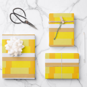 70s Retro Groovy Pattern Seventies 70s Wrapping Paper Sheets