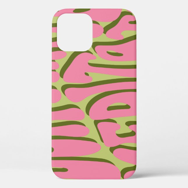 70s Retro: 'Meditate' Motivational Poster Case-Mate iPhone Case (Back)