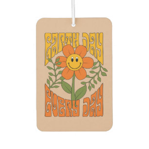 70's Retro Smiling Daisy Flower Air Freshener