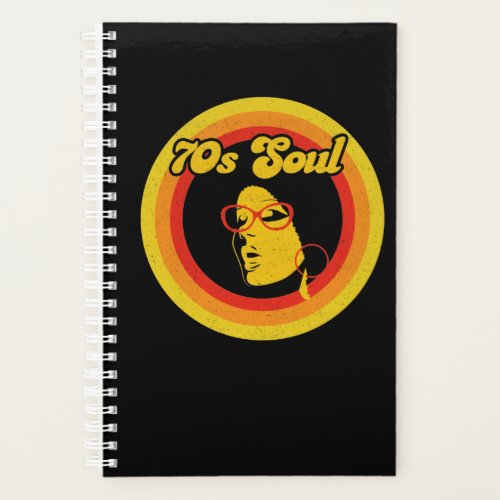 70s Retro Soul Music Gerne Soul Music Planner