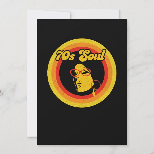 70s Retro Soul Music Gerne Soul Music Save The Date (Front)