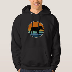 70s Retro Vintage English Bulldog Hoodie