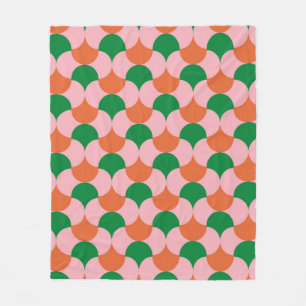 70s retro vintage pattern backgroundretro, 70s, ge fleece blanket