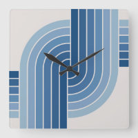 70s Retro Vintage Style Geometric Pattern