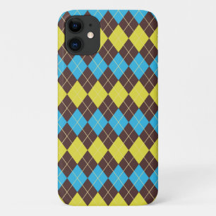 70s Scottish Tartan-Pattern iPhone 11 Case