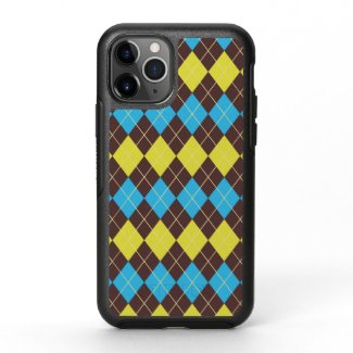 70s Scottish Tartan-Pattern OtterBox Symmetry iPhone 11 Pro Case