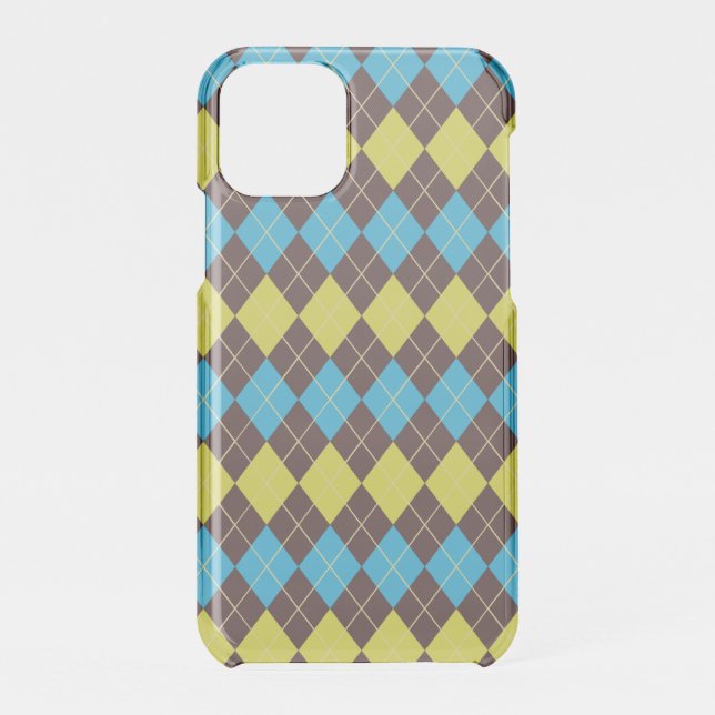 70s Scottish Tartan-Pattern Uncommon iPhone Case (Back)