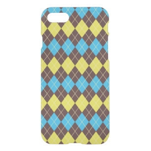 70s Scottish Tartan-Pattern iPhone SE/8/7 Case