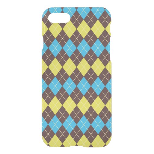 70s Scottish Tartan_Pattern iPhone SE87 Case