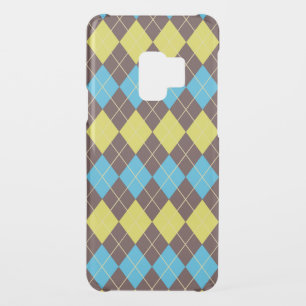 70s Scottish Tartan-Pattern Uncommon Samsung Galaxy S9 Case