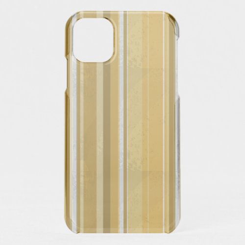70s Stripes Yellow iPhone 11 Case