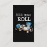 70's This Is How I Roll Vintage Retro Roller Skate Business Card