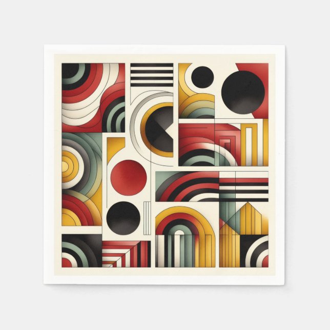 70s Urban Flow Napkins (Front)