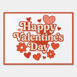 70s, Valentine's Day artwork Sign