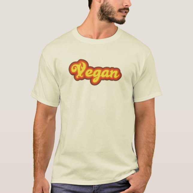 70s vegan T-Shirt (Front)