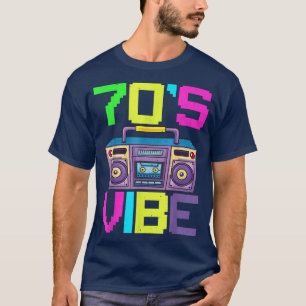 70s Vibe Classic Costume Music Lover Born in 1990 T-Shirt