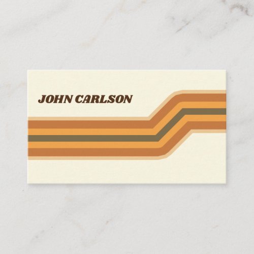 70s vintage business card