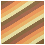 70s vintage stripes brown orange yellow fabric