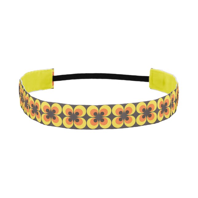 70s Wallpaper Athletic Headband (Front)
