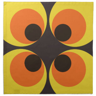 70s Wallpaper Cloth Napkin