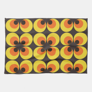 70s Wallpaper Kitchen Towel