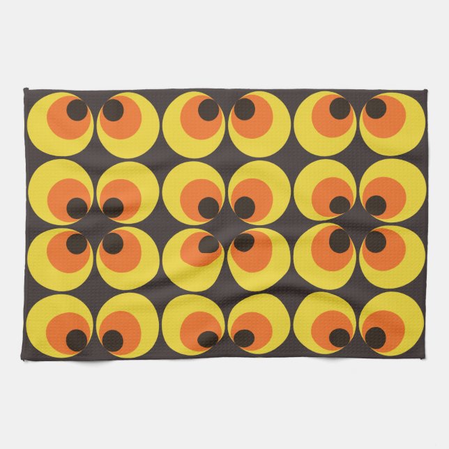 70s Wallpaper Kitchen Towel (Horizontal)