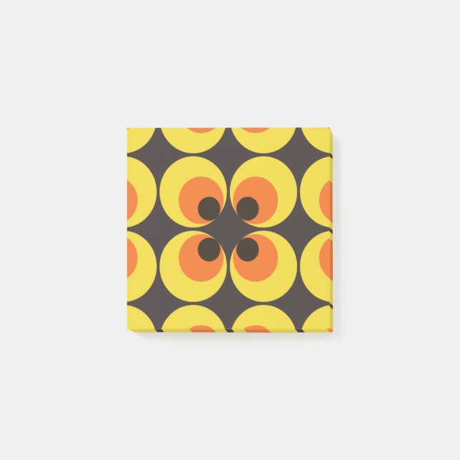 70s Wallpaper Post-it Notes (Front)