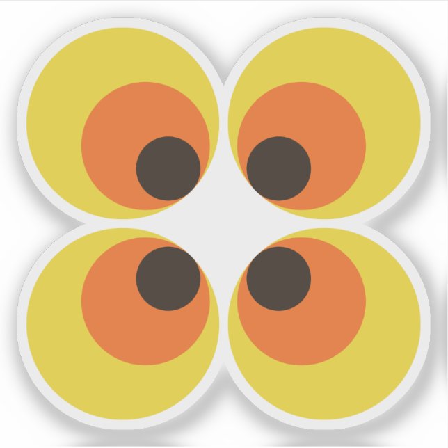 70s Wallpaper Sticker (Front)