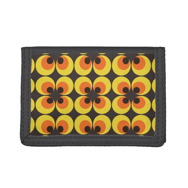 70s Wallpaper Tri-fold Wallet (Front)