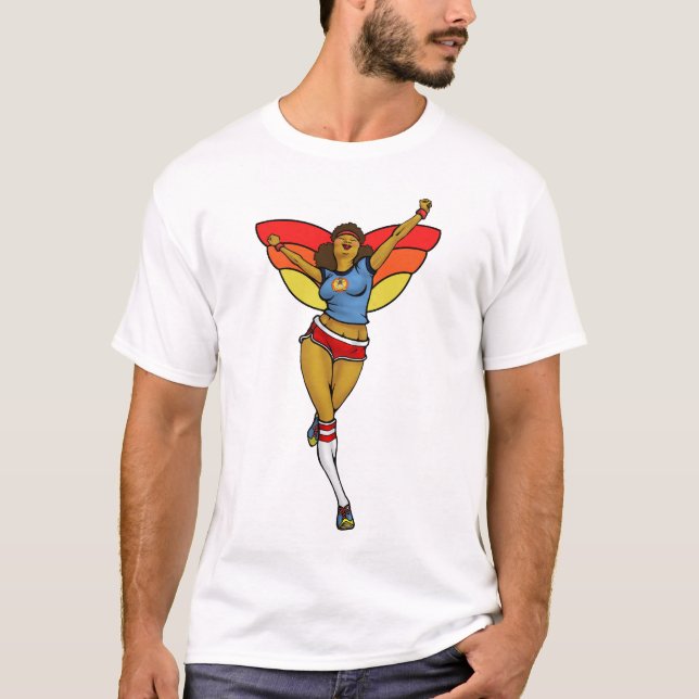 70s Workout Angel T-Shirt (Front)
