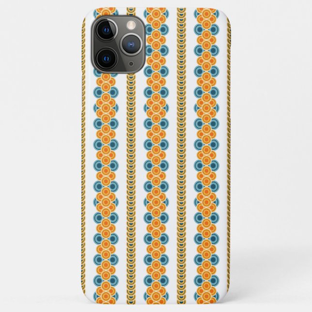70's years circle rows Case-Mate iPhone case (Back)