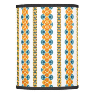 70's years circle rows lamp shade