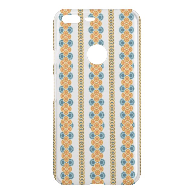 70's years circle rows uncommon google pixel XL case (Back)