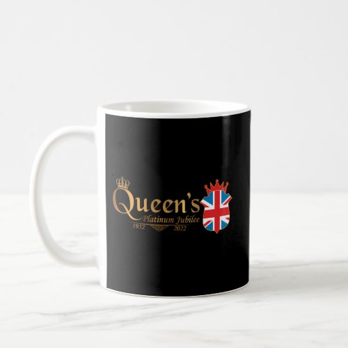 70Th Anniversary Of British Queen Monarchy Platinu Coffee Mug