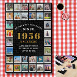 70th Birthday 1956 Family Memories Photo Collage Jigsaw Puzzle<br><div class="desc">Celebrate Milestones with a Personalized Photo Puzzle This stunning photo collage jigsaw puzzle is the perfect way to commemorate a 70th birthday, anniversary, or any special year. Whether it's a gift for a friend or a loved one, this puzzle transforms cherished memories into a fun and unique keepsake. Key Features...</div>